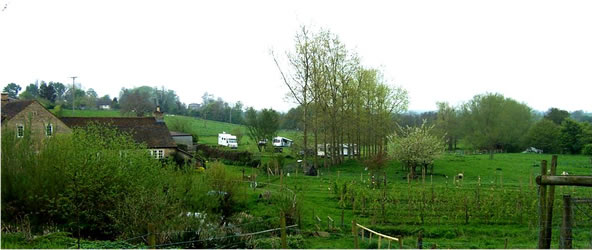 Barrow Farm caravan site, Rode, Frome, Somerset